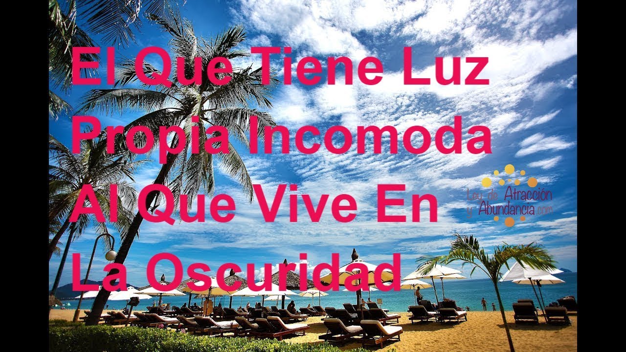 El Que Tiene Luz Propia Incomoda Al Que Vive En La Oscuridad