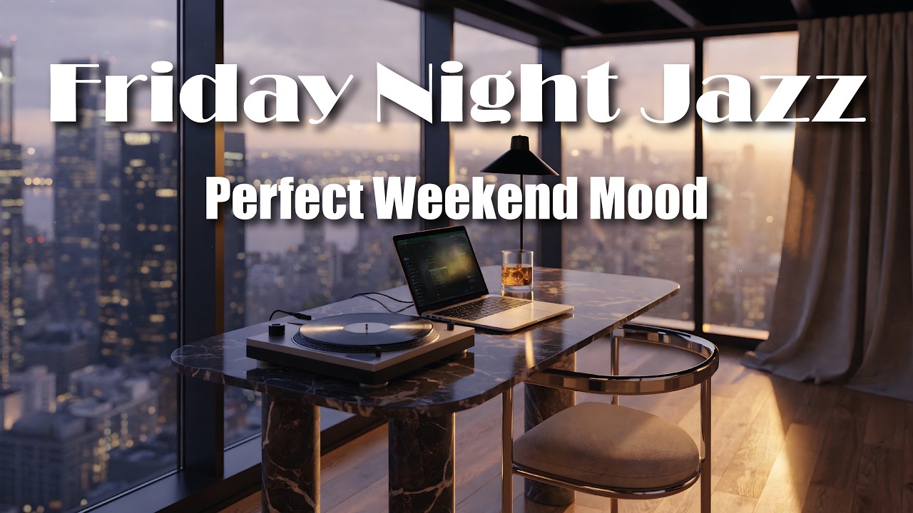 Relaxing Friday Evening Jazz – Smooth Background Music for a Cozy Night