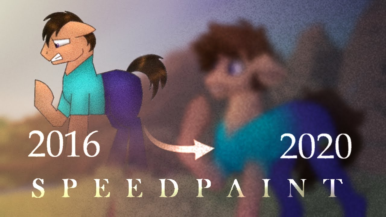Minecraft Pony Redraw (2.0) - MLP Speedpaint