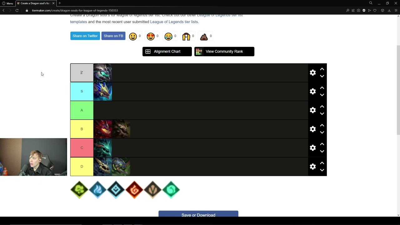 LS Ranks Dragon Souls