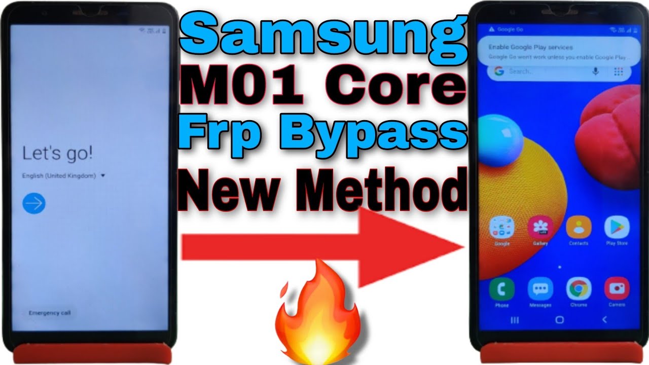 Samsung M01 Core Frp Bypass New Method By Unique Software Solution