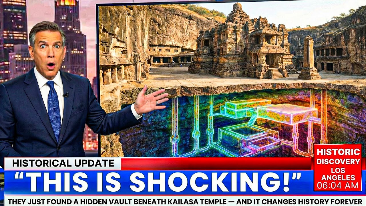 They Just Found a Hidden Vault Beneath Kailasa Temple — And It Changes History Forever