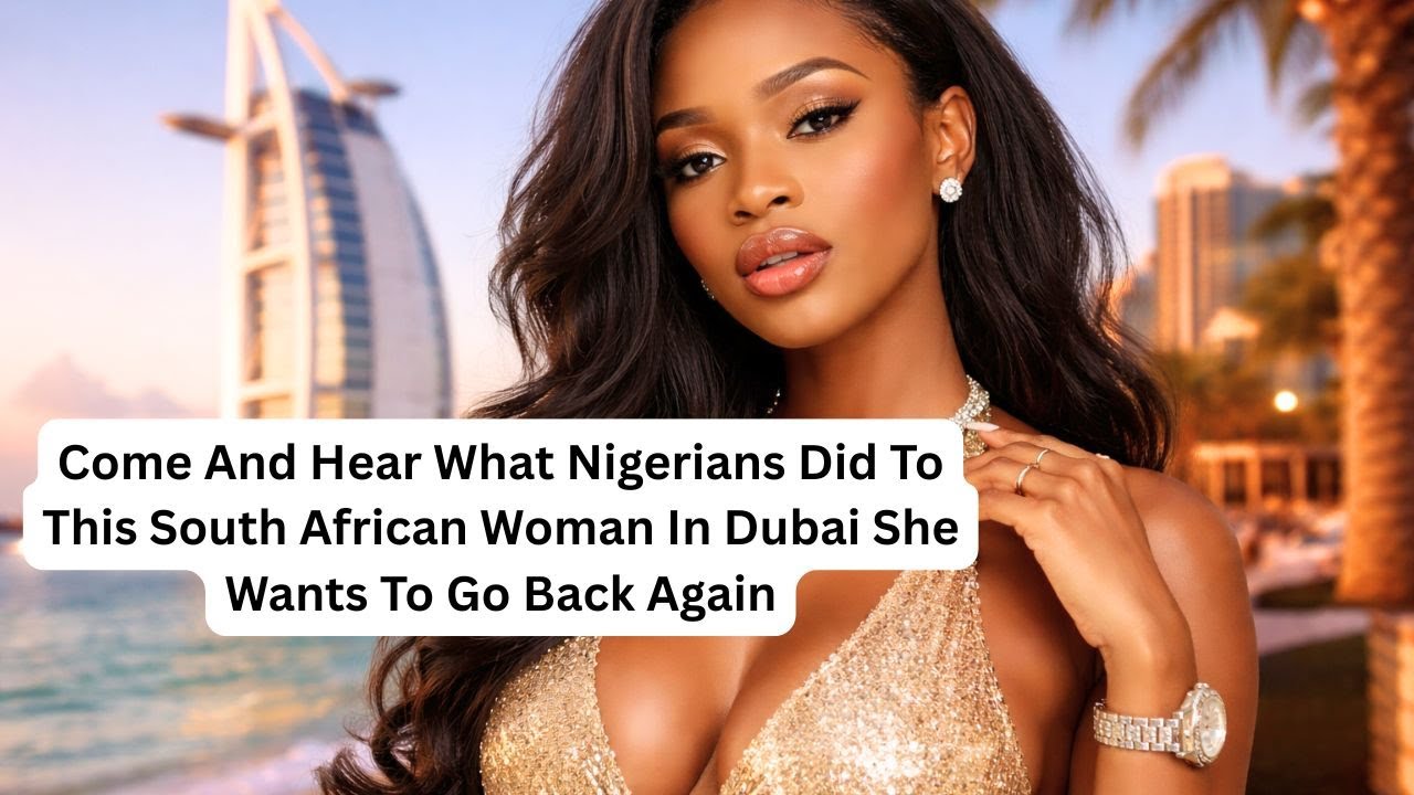 Come And Hear What Nigerians Did To This South African Woman In Dubai She Wants To Go Back Again