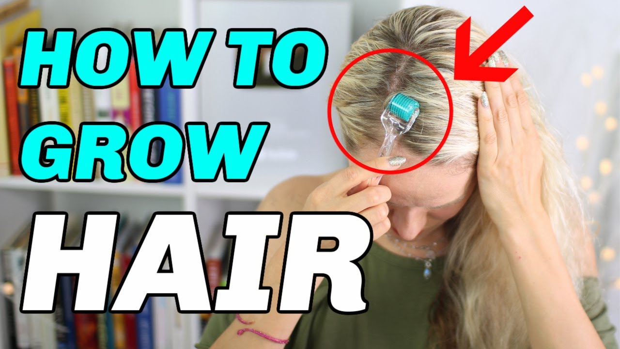 How to Dermaroll Hair for HAIR GROWTH - Flawless Technique