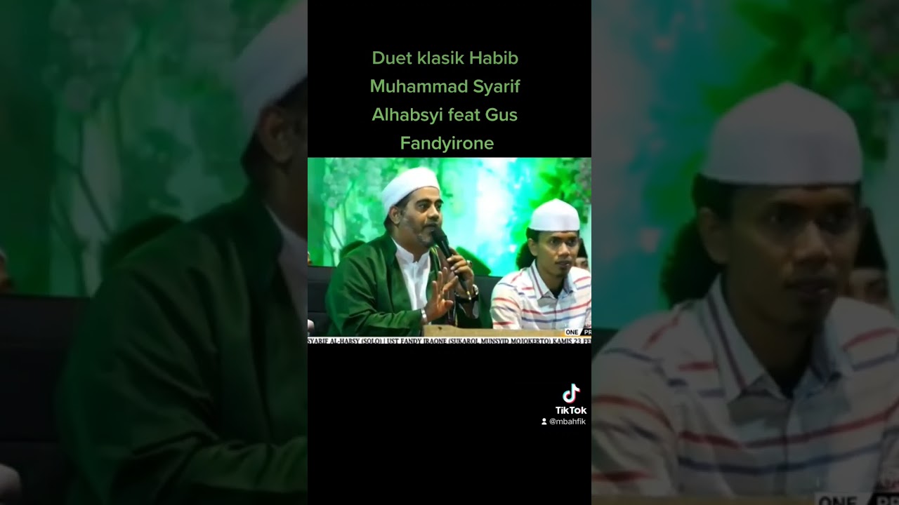 Sholawatan bareng Habib Syarif Alhabsyi dan Gus Fandi