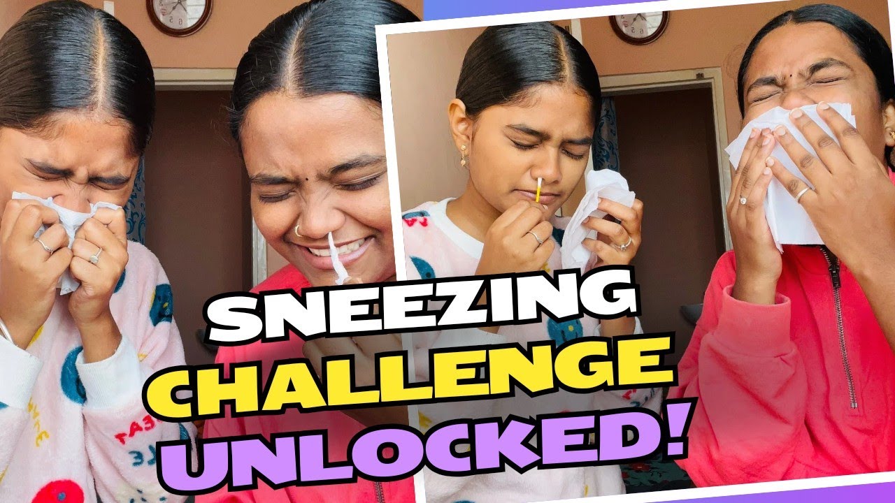 SNEEZING🤧CHALLENGE VIDEO|| CHALLENGE VIDEO|| FUNNY CHALLENGE||#requestedvideo @shernisandhu6152