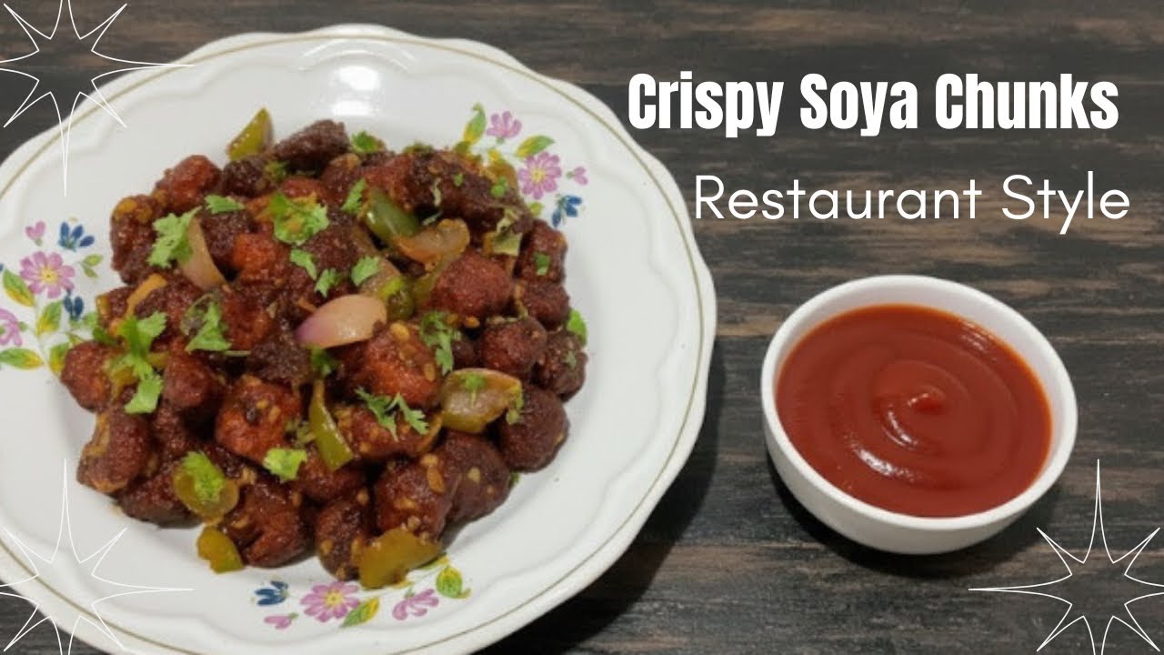 Soya Chunks Aise Banaoge To Repeat Karte Rahoge 😍 ￼ restaurant style soya chunks 