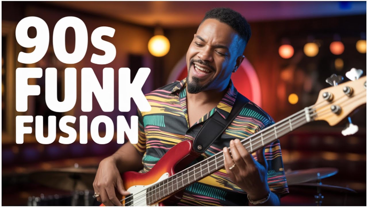 Ultimate Slap Bass Fusion • 90s Funk Jazz for Work