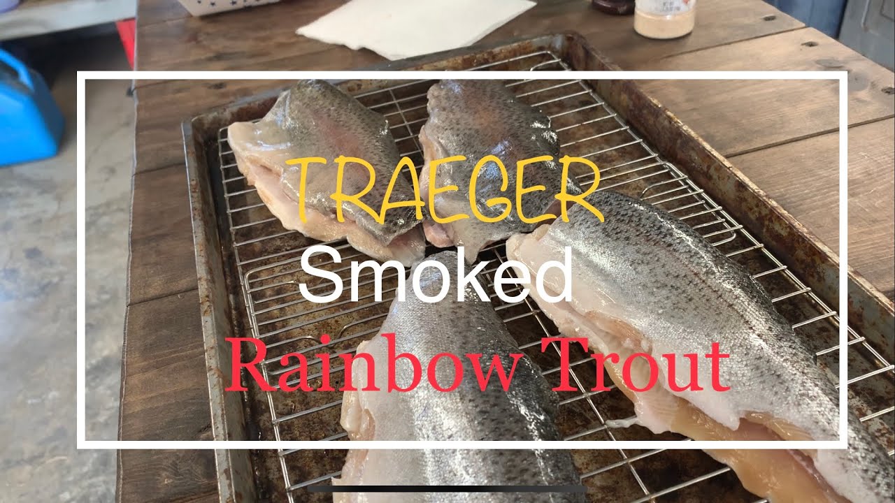 Как коптить форель на пеллетной коптильне Traeger