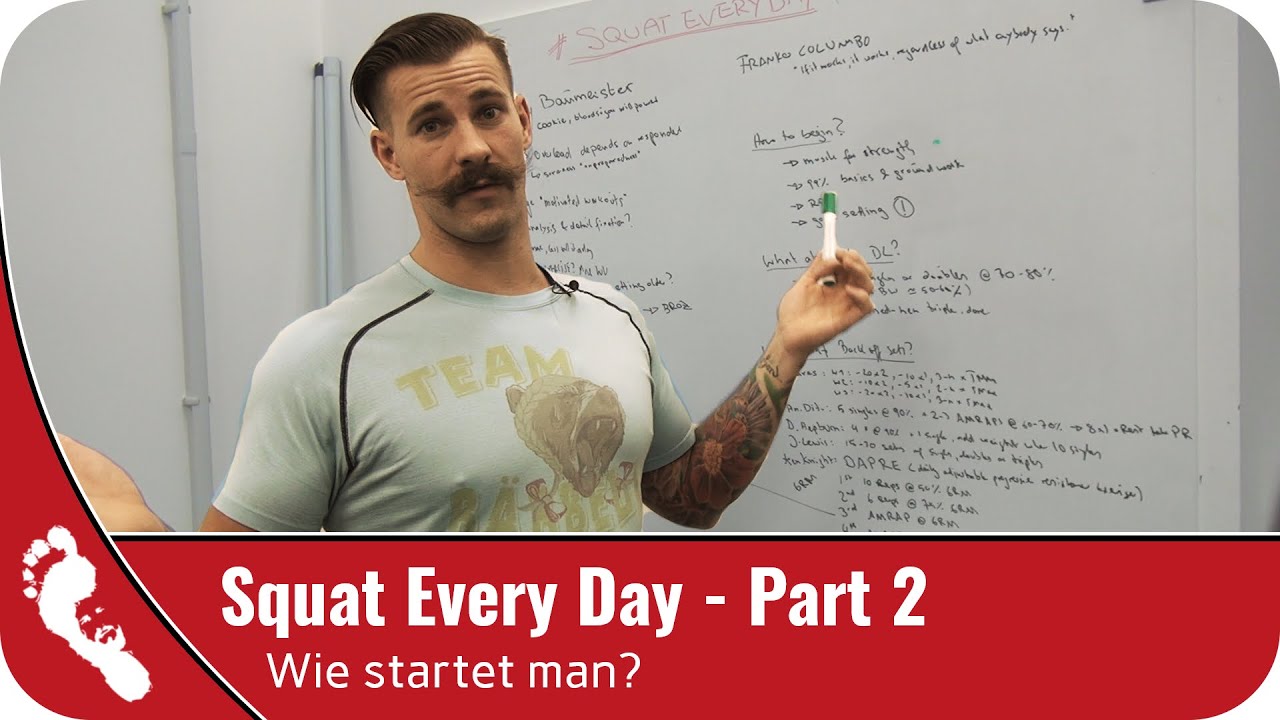 Squat Every Day | Wie ihr starten solltet - Regeln beachten! (2)