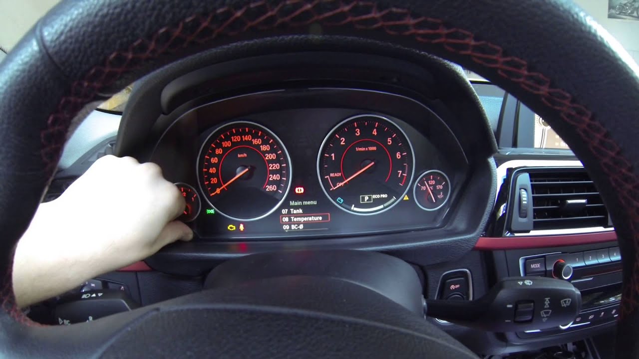 BMW F30 GİZLİ SERVİS MENUSU (hidden services menu unlock)