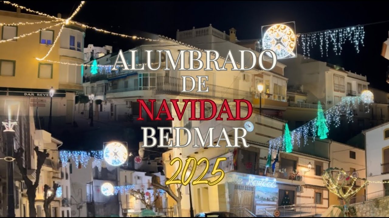 ALUMBRADO DE NAVIDAD BEDMAR (JAÉN) 2025 🎄🎁🎅🏻✨☃️ #christmas #music #funny #navidad #jaén #travel