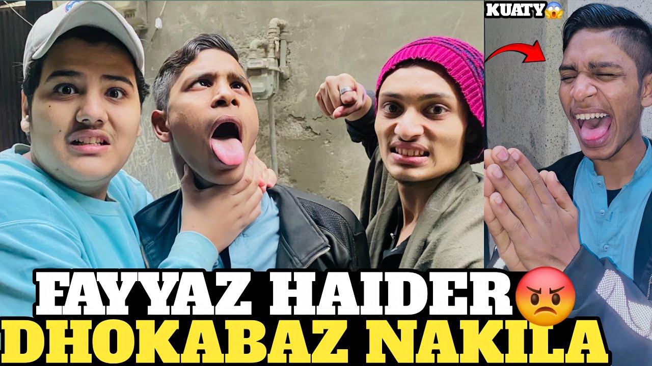 FAYYYAZ HAIDER NAY DHOKA KIYA MERA OR SUFYAN SAT😡FIGHT OVER MONEY😂