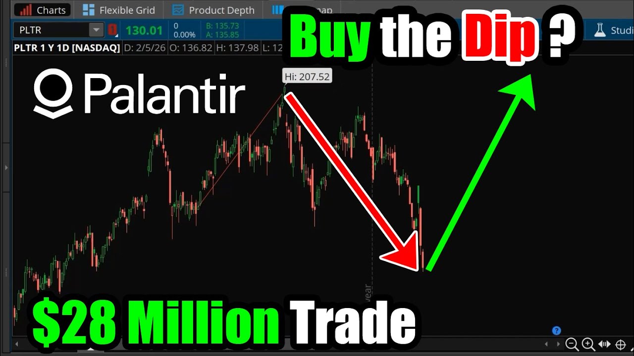 Сделка с акциями Palantir (PLTR) на сумму 28 миллионов долларов: стоит ли покупать на спаде?