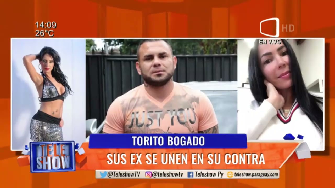 Torito Bogado, sus ex se unen en su contra. #TeleShow
