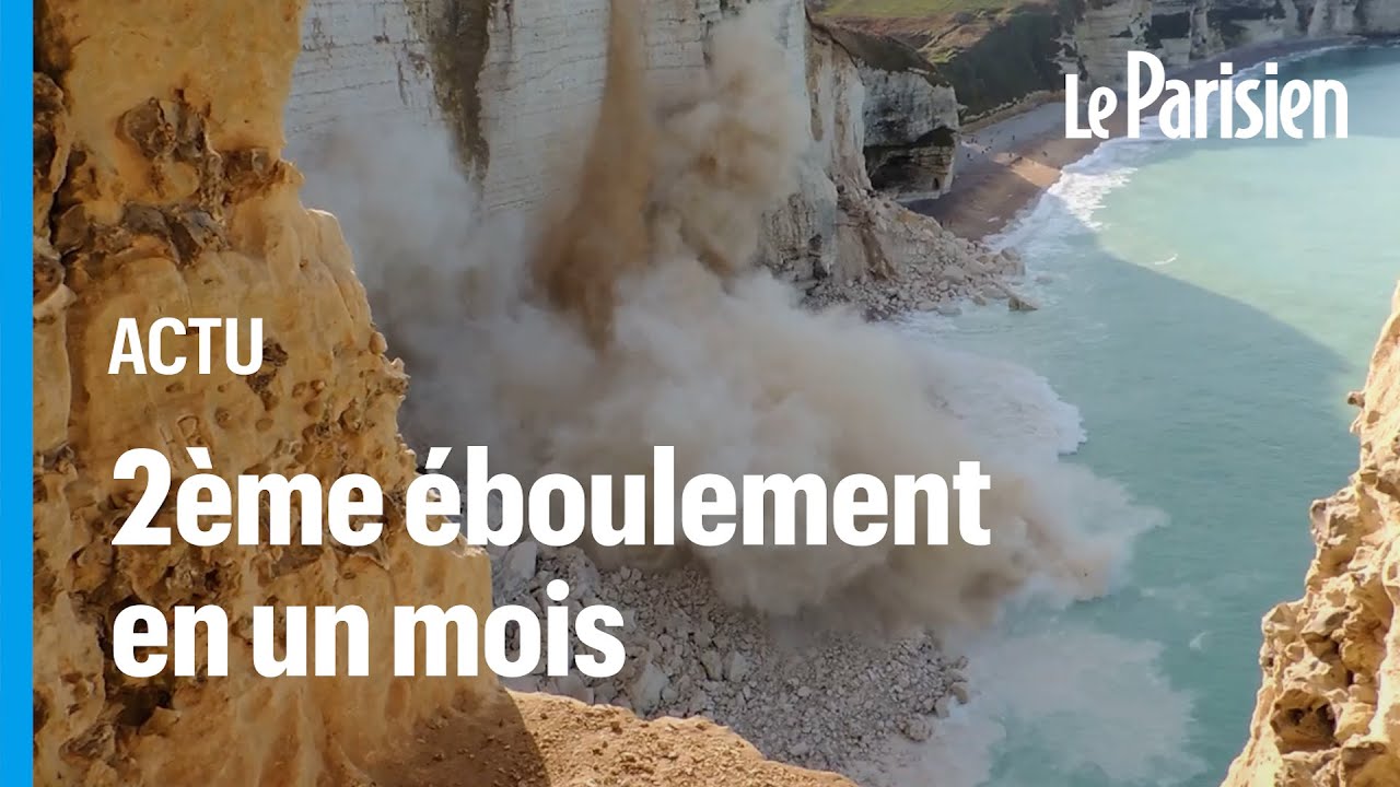 Eboulement de falaise à Etretat : «La Normandie va être une région très menacée dans le futur»