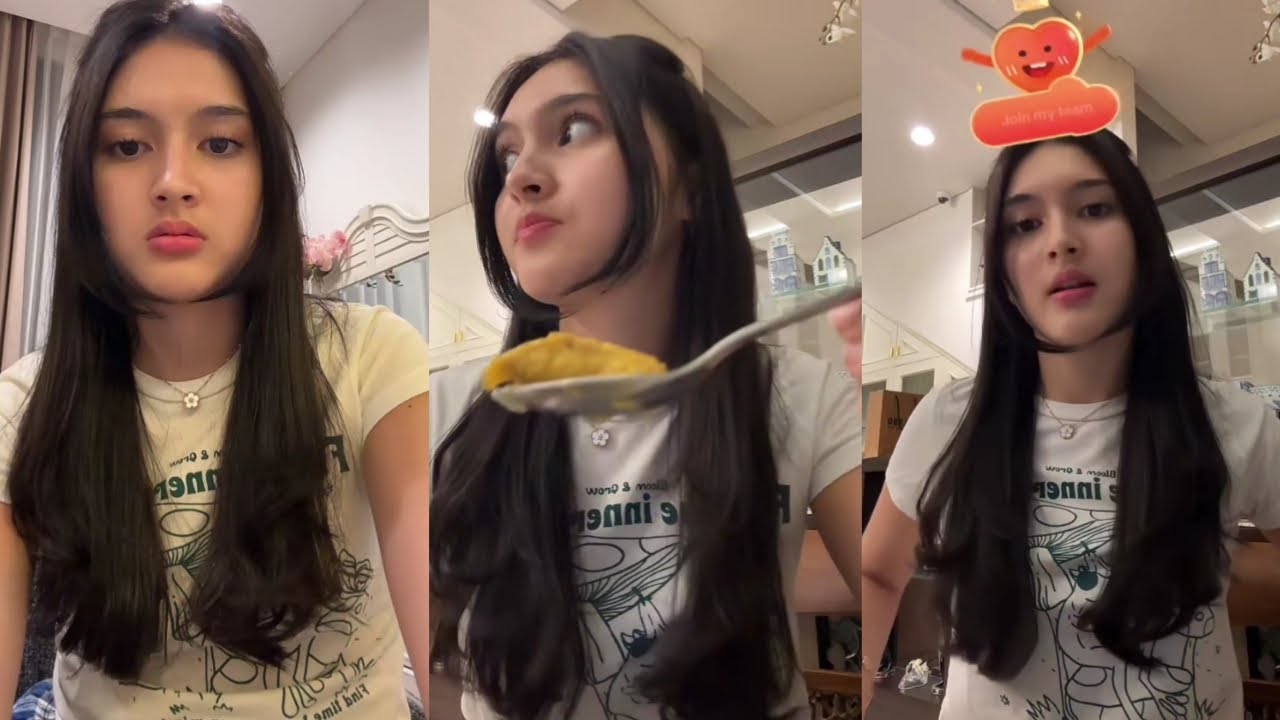 Gaby Live Mode Dinner #gabyrose #livetiktok