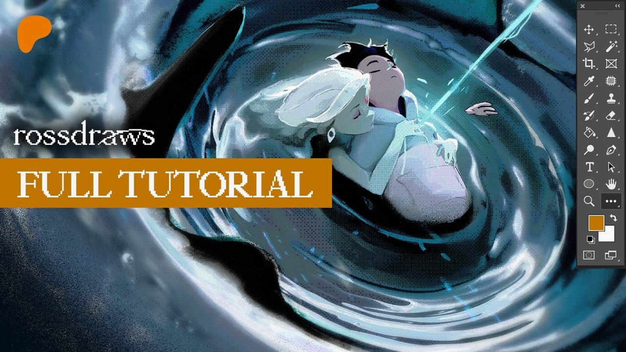 Full Art Process Tutorial (Free Patreon Lesson!!)