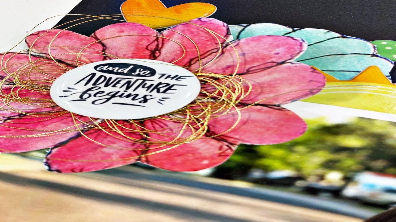 Scrapbooking Process Video: Full of Wonder