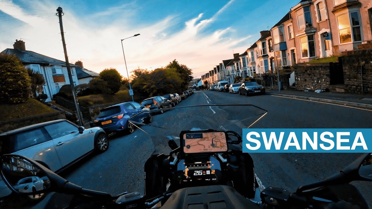 Morning Swansea Cruise: BMW #R1250GS Adventure | POV #29 | 4K