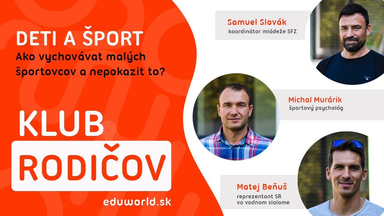 Ako vychovávať malých športovcov, aby sme to nepokazili?