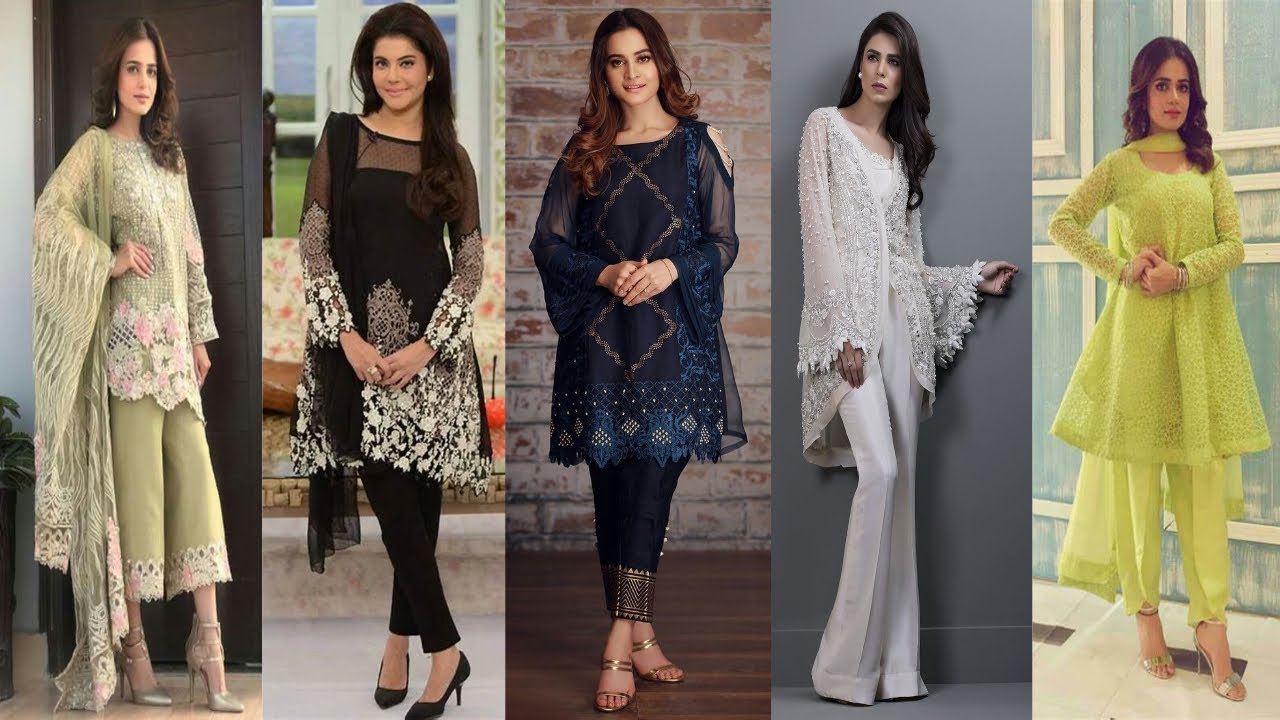 Net Short Frocks Designs Ideas For Eid Special  2022 | THE FASHION WORLD