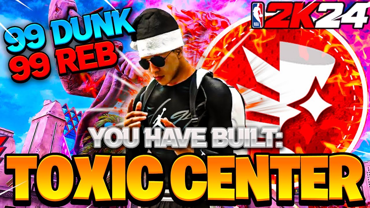 *TOXIC* INSIDE CENTER BUILD is OVERPOWERED in NBA 2K24 NEXT GEN! BEST BIG MAN PAINT BESAT BUILD 2K24