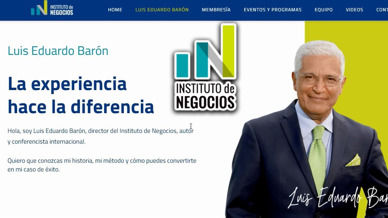 Insituto de Negocios por Dentro - (Luis Eduardo Baron)
