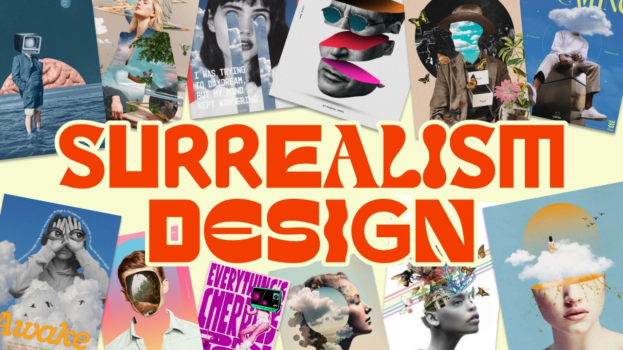 The Surrealism Design Style Is Trending Like Crazy | How To Make Surrealist Designs