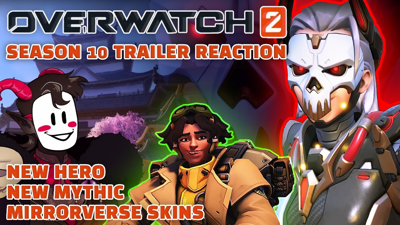 New Damage Hero Venture and MERCY MYTHIC! Overwatch 2: Mirrorverse | Trailer REACTION