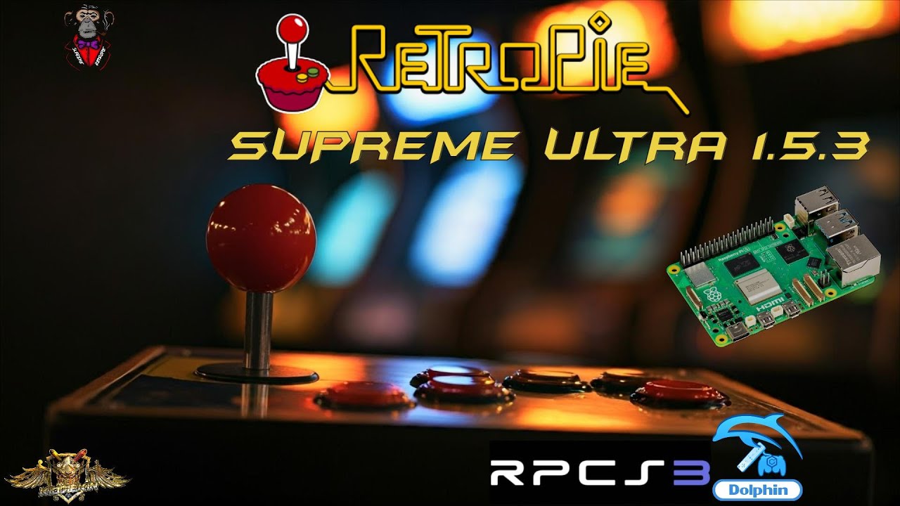 RETROPIE для Raspberry PI 5 Supreme Ultra 1.5.3 — улучшенная производительность