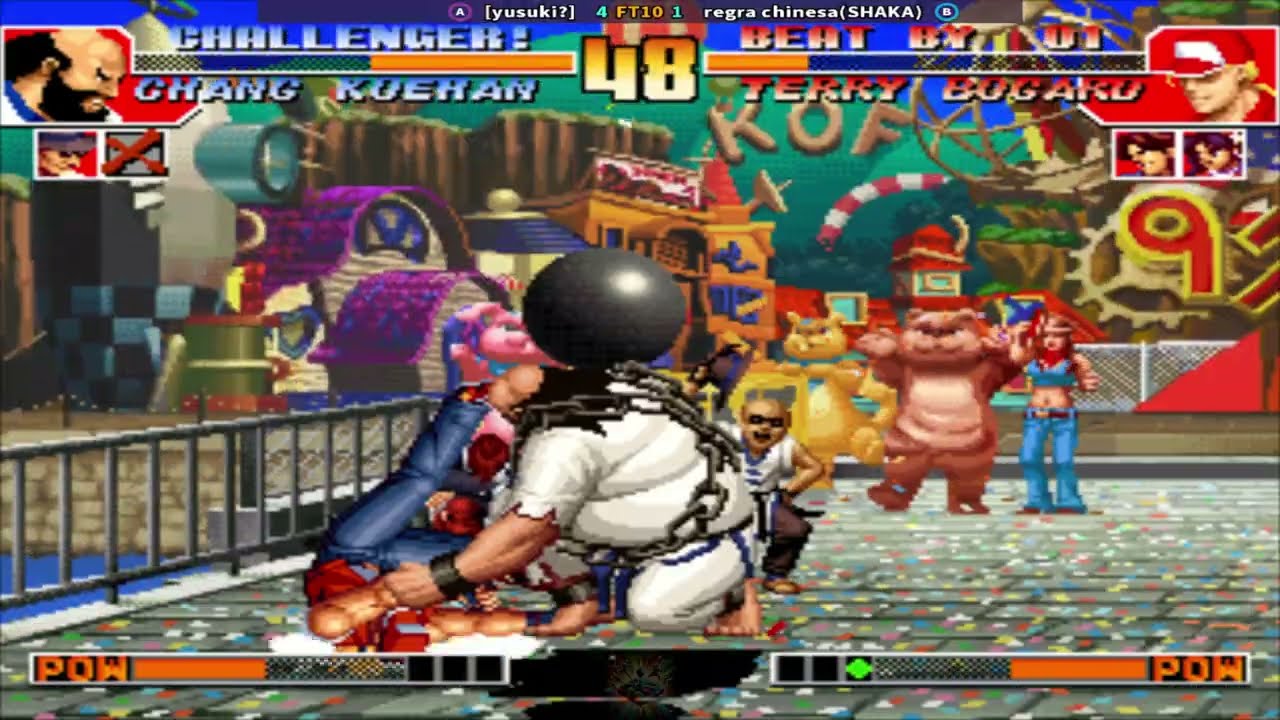 KOF' 97 [yusuki?] (BR) против китайского правила (SHAKA) (BR) || Дата игры: 13 января 2025 г.