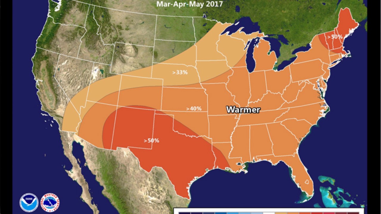 Spring/Summer 2017 Weather Outlook for Eastern Utah and Western Colorado
