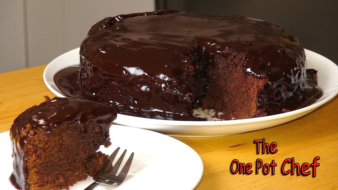 Dark Chocolate Mud Cake | One Pot Chef