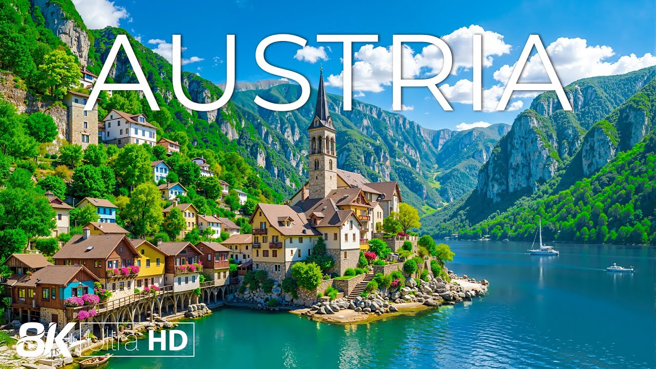 Austria 8K | Alpine Renewal – Spring Valleys, Wildflowers & Mountain Calm