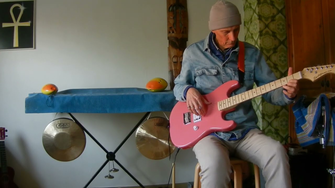 Sitar-guitar alaap raga improvisation with FX600 Phaser effect - Sound meditation by John Kremer