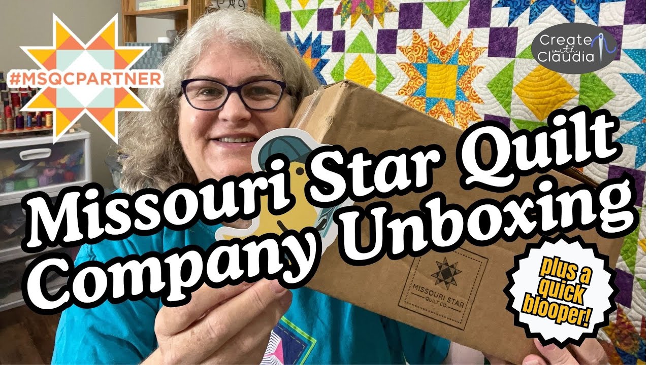 Awesome Missouri Star Affiliate Unboxing + Discount Code #msqcshowandtell #msqcpartner
