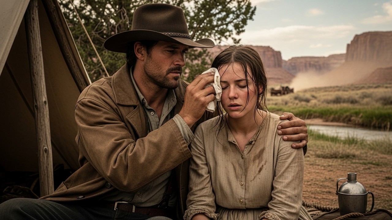 The Fever Nearly Killed Her On The Trail, A Cowboy Sat With Her For Nine Days Until It Broke