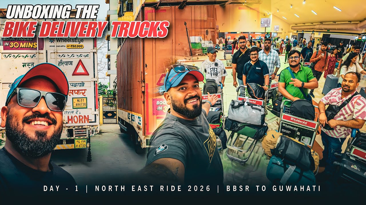 Day 1 | North East Ride 2026 | BBSR to GUWAHATI ✈️