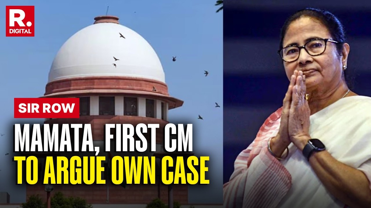 SIR Row: Mamata Banerjee Becomes First Sitting CM To Personally Argue Her Own Case Before SC