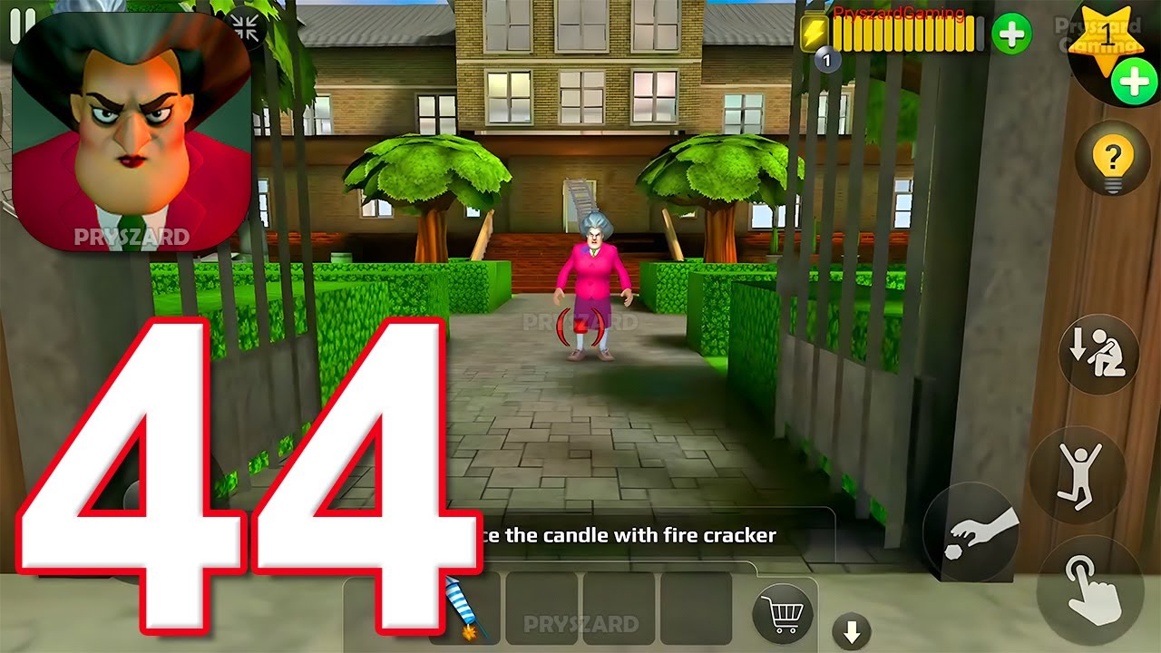 Scary Teacher 3D - Gameplay Walkthrough Part 44 - Chapter 1 (iOS, Android)