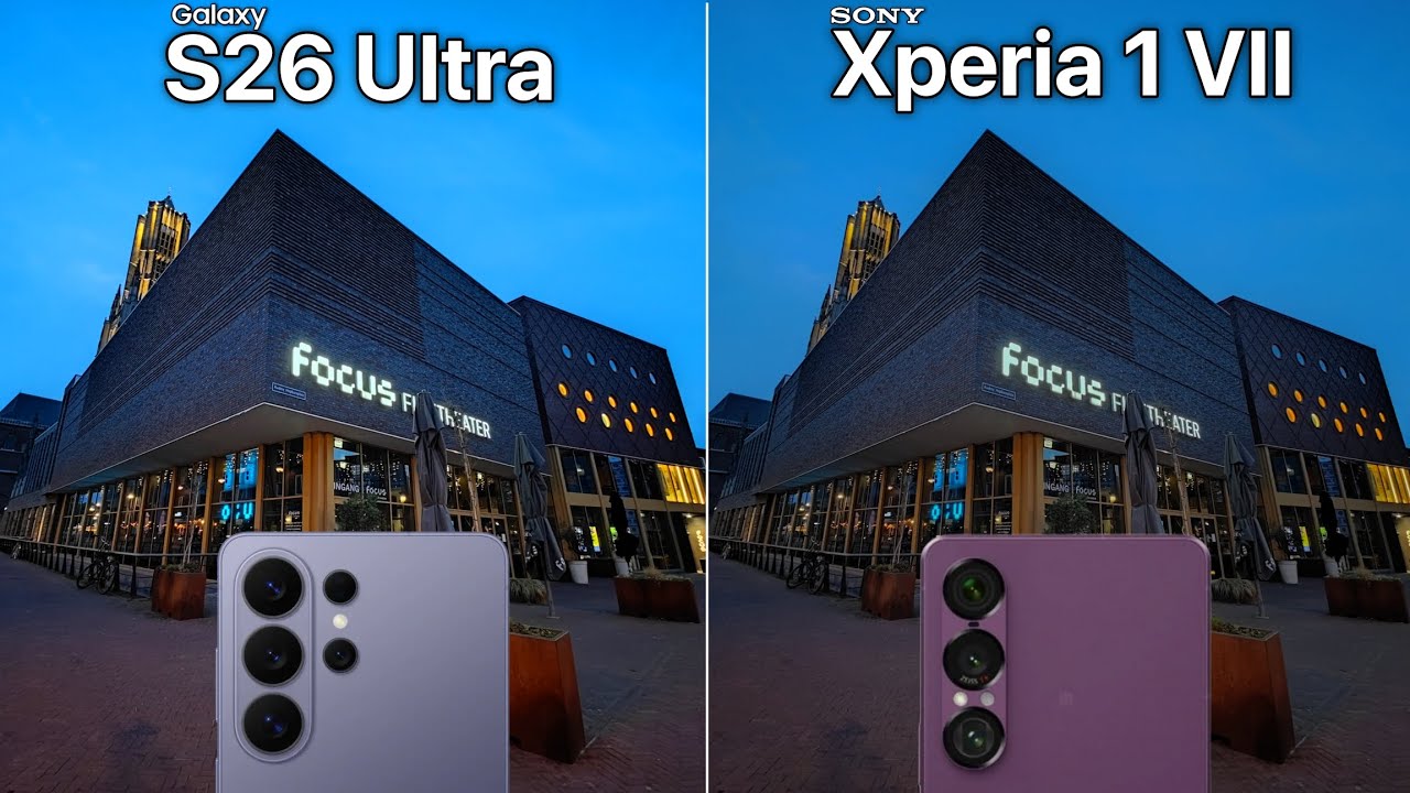 Samsung Galaxy S26 Ultra vs Sony Xperia 1 VII | Camera Test Comparison