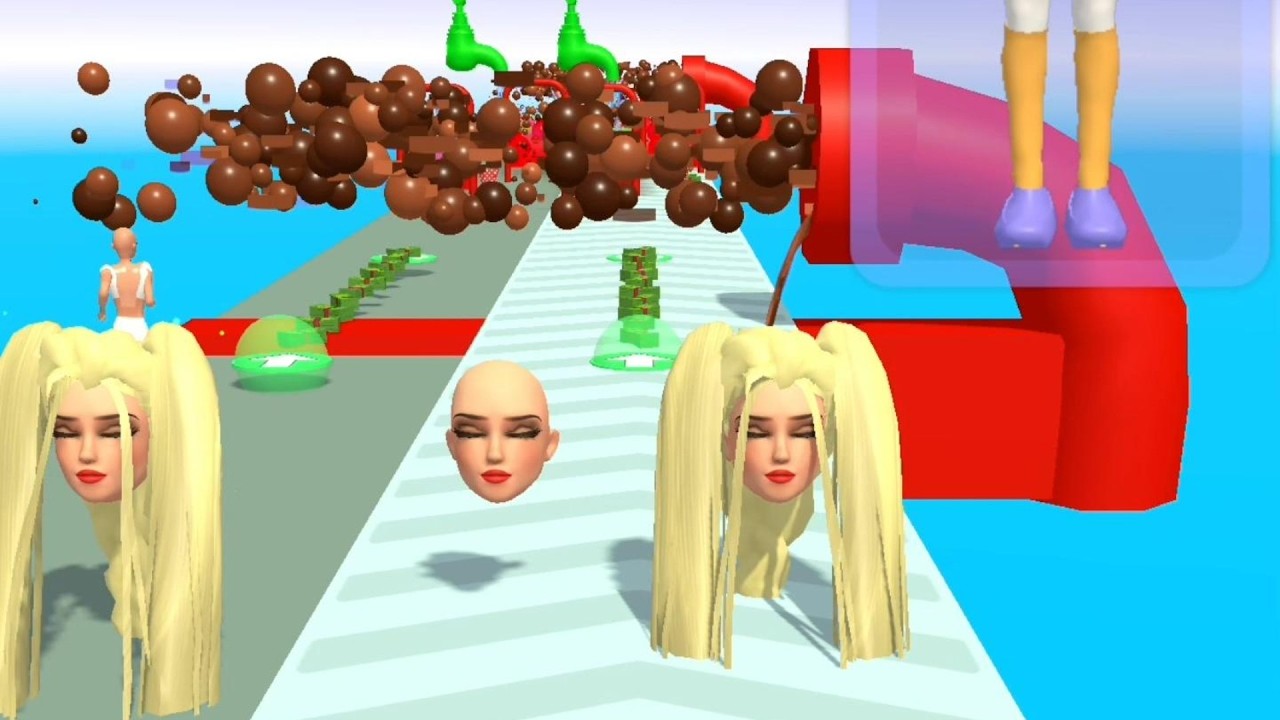 BUILD A QUEEN ROYAL BEAUTY GAME 👗👗 Multiple Noob and Pro