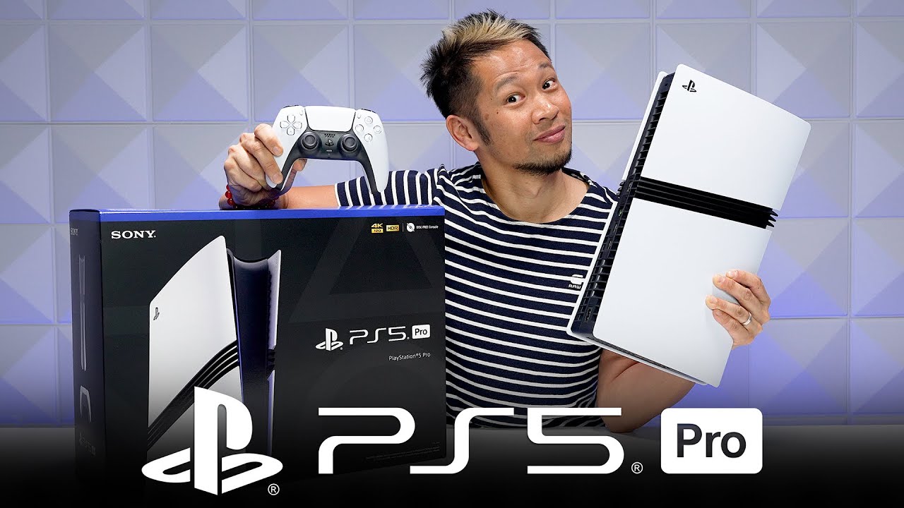 Распаковка новой PS5 Pro! Знакомство с PlayStation 5 Pro от Sony!