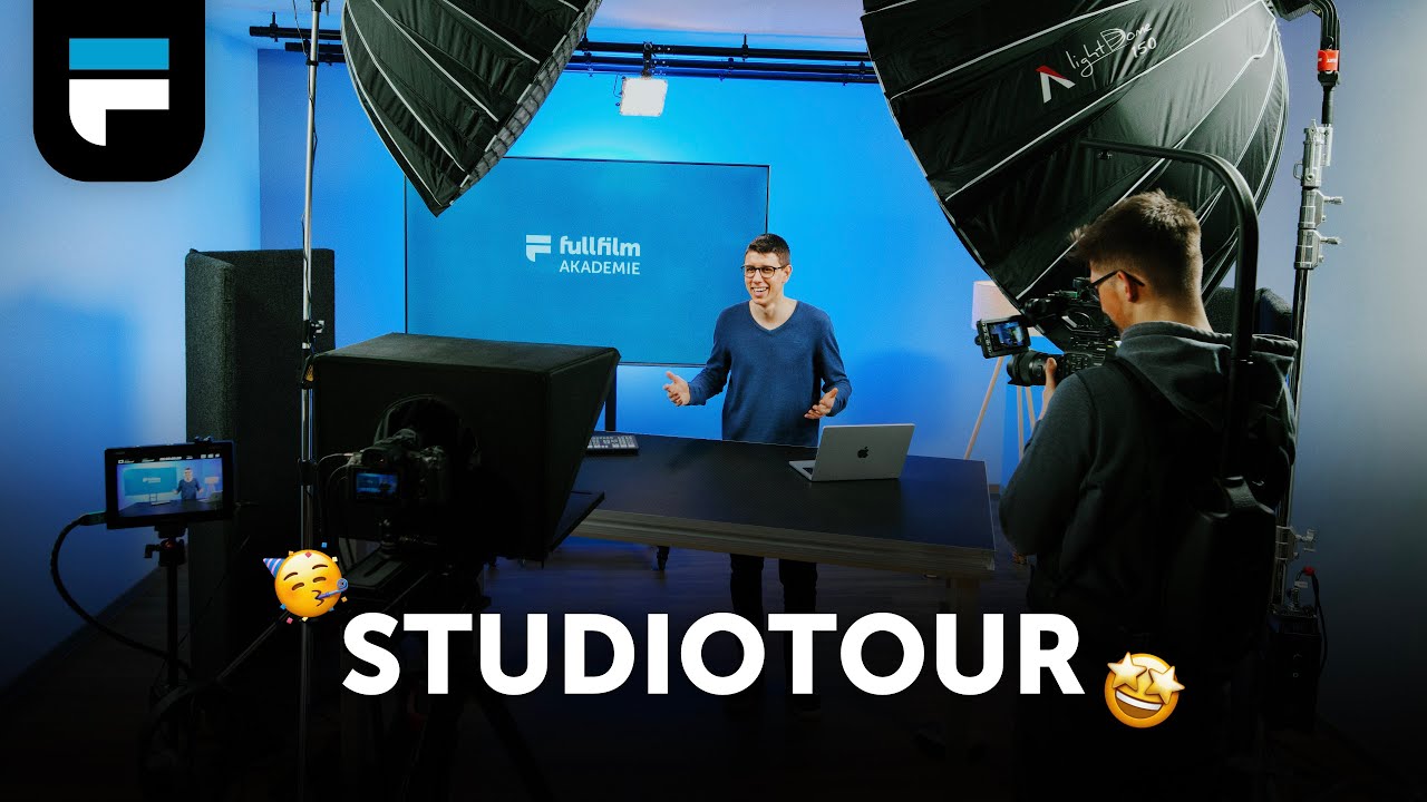 FullFilm Videostudio für YouTube & Livestreams – Studiotour 2023