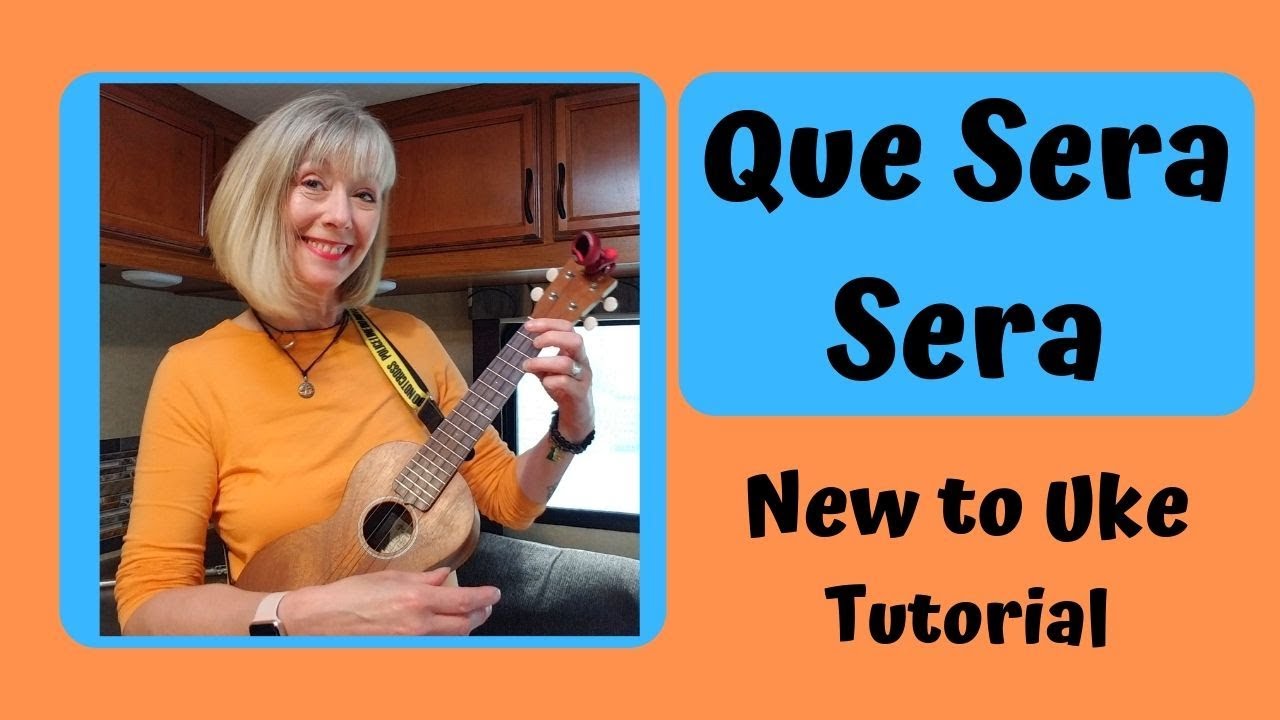 Que Sera Sera - Beginning Ukulele Tutorial - New to Uke