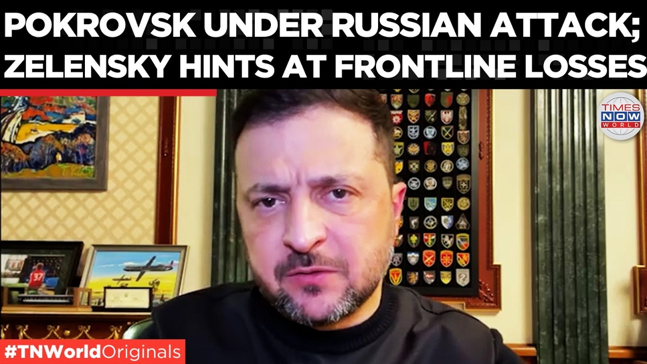 ZAPORIZHZHIA BATTLE: ZEL Confirms Critical Battles Rage In Bakrovskyi & Pokrovsk | WORLD NEWS