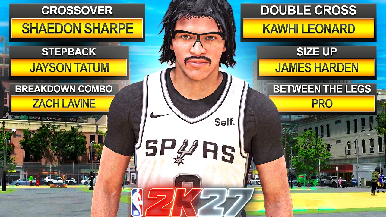 ВСЕ ЛУЧШИЕ ДРИБЛИНГ-МУВЫ + АНИМАЦИИ БРОСКОВ в NBA 2K27. Лучший туториал по анимациям дриблинга