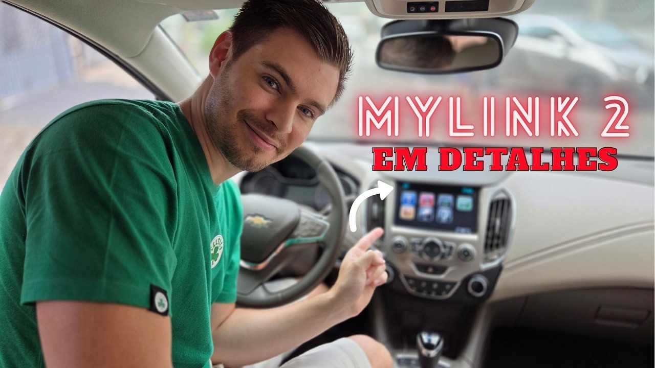 CHEVROLET MYLINK || CRUZE 2018! EM DETALHES ANDROID AUTO/APPLE CARPLAY