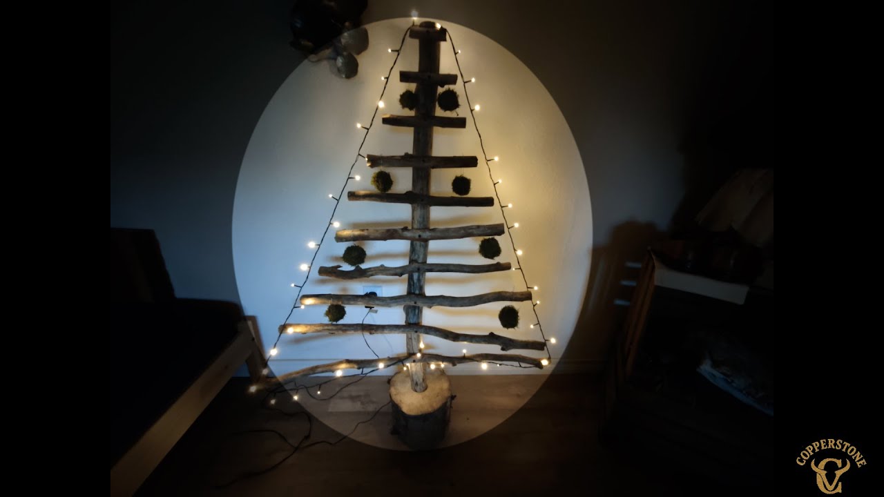 Tannenbaum aus Stöcken |  Christmas Tree Made from Sticks